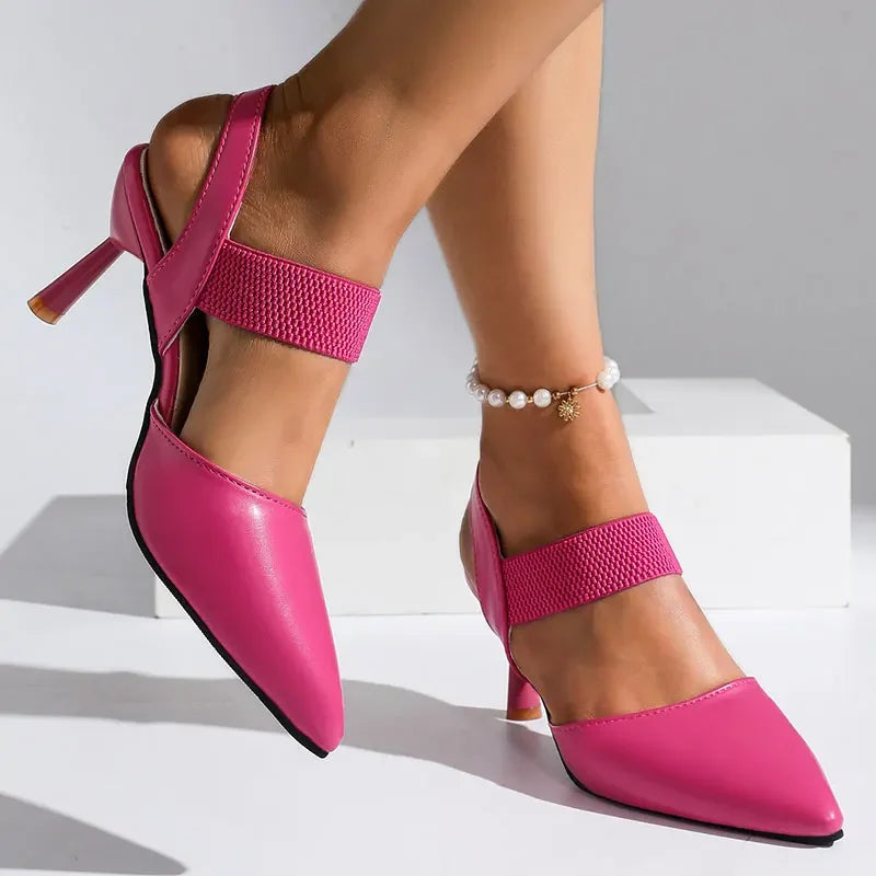 Escarpins Slingback Bout Pointu Femme