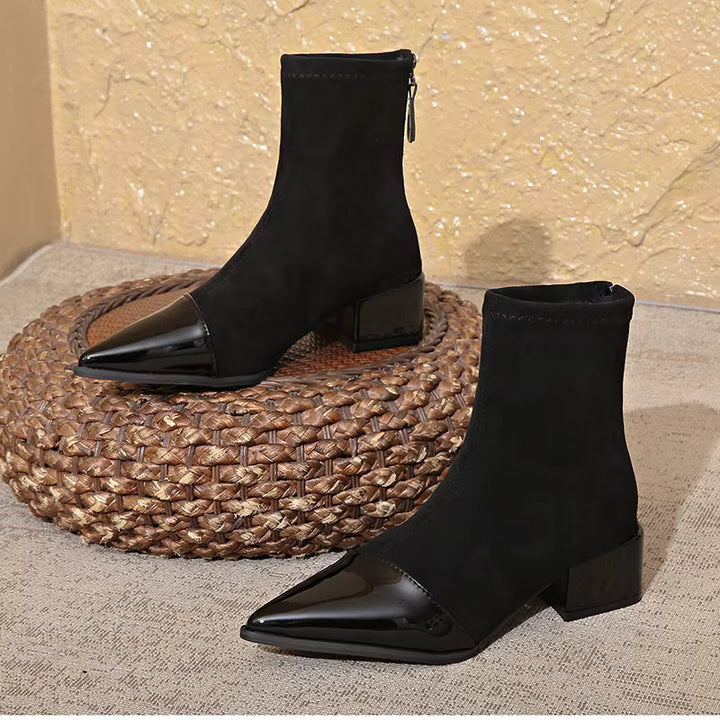 Bottines Talon Bloc Femme