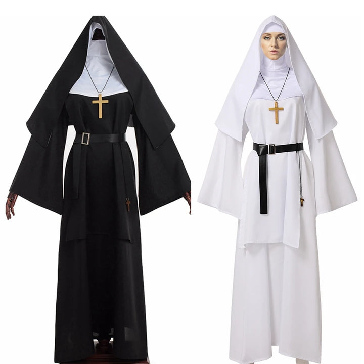 Costume Halloween Nonne Gothique Femme