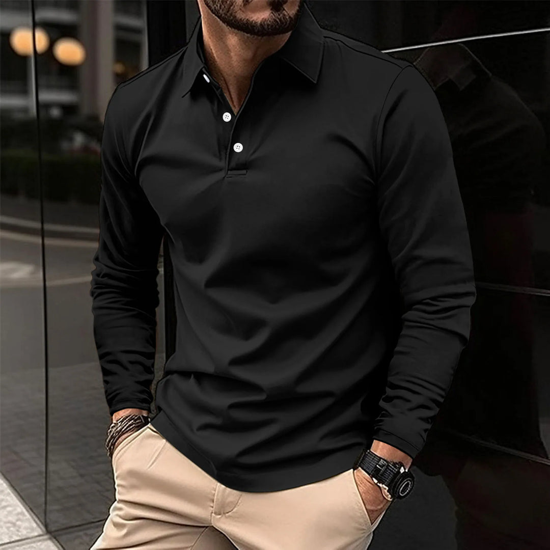 Polo Manches Longues Homme