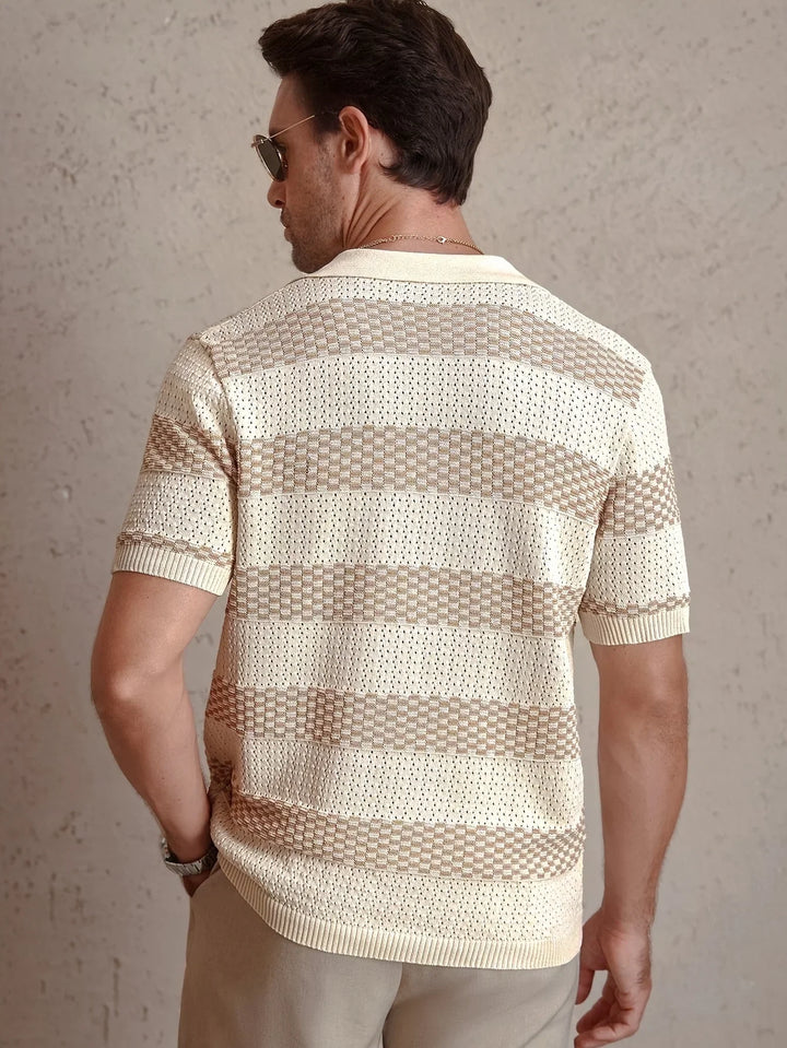 Polo Rayé Homme
