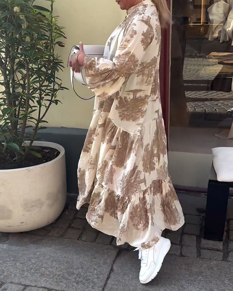 Robe Maxi Bohème Fleurie Femme