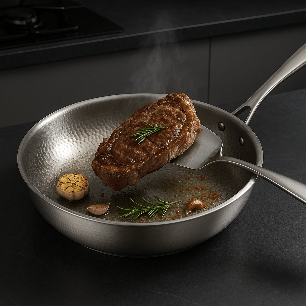Poêle de Cuisson Inox