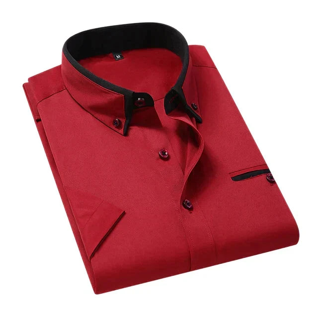 Chemise Casual Manches Courtes Homme
