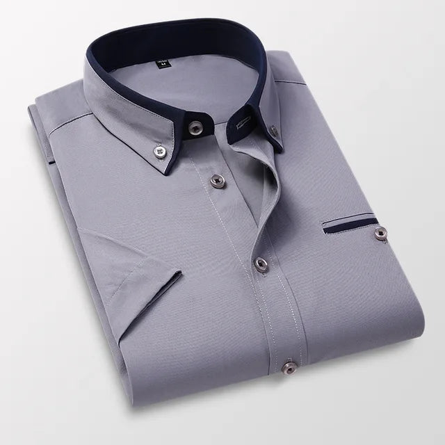 Chemise Casual Manches Courtes Homme