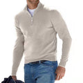 Men's Half-Zip Mock-Neck Sweater