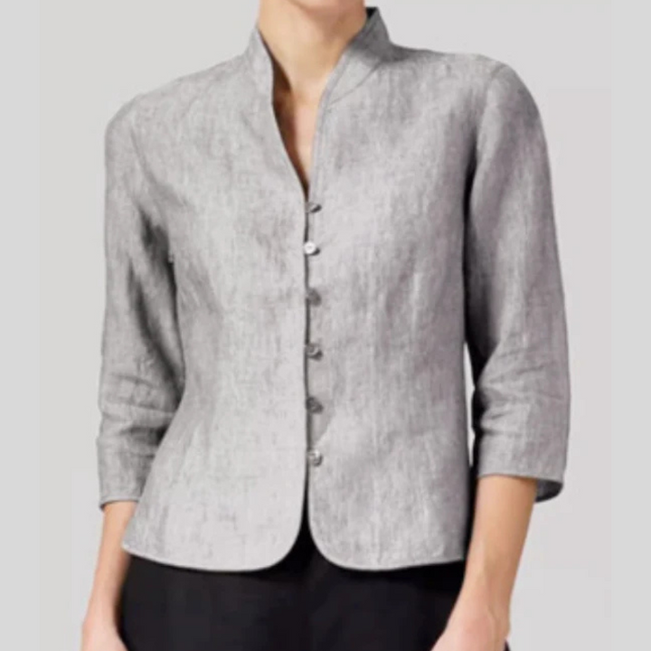 Veste Légère Col Montant Femme