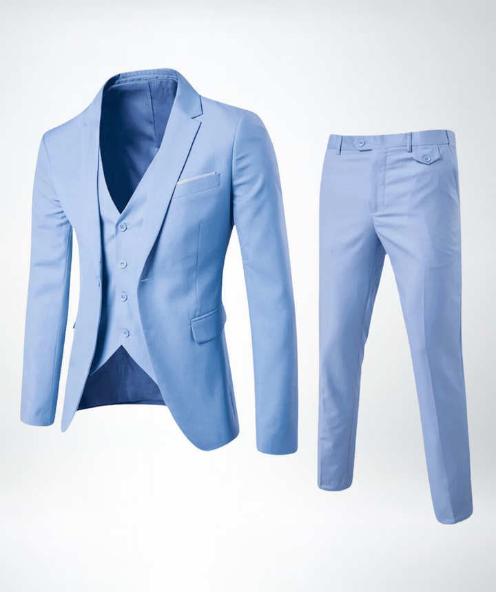 Costume Trois Pièces à Revers Homme