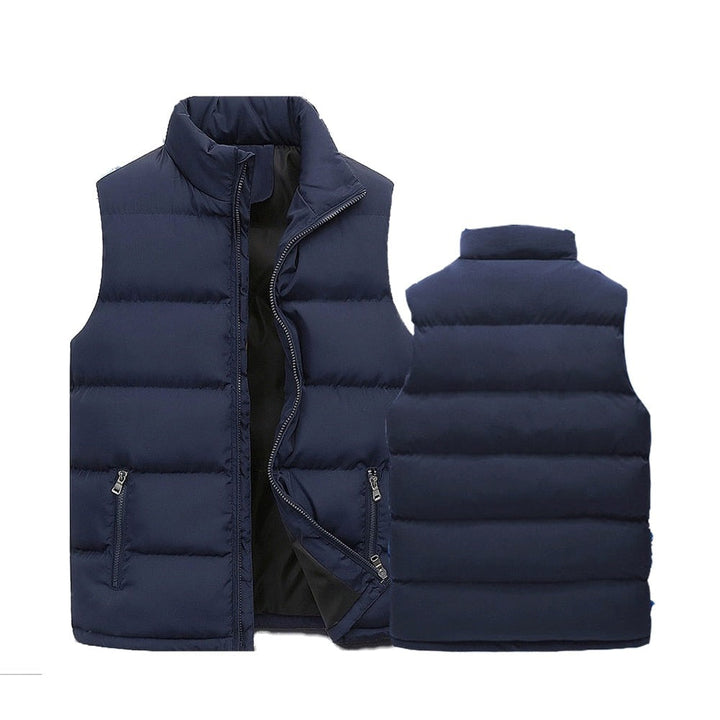 Gilet Matelassé Zippé Homme