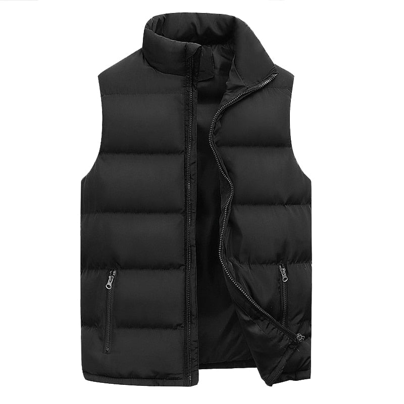 Gilet Matelassé Zippé Homme