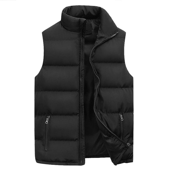 Gilet Matelassé Zippé Homme