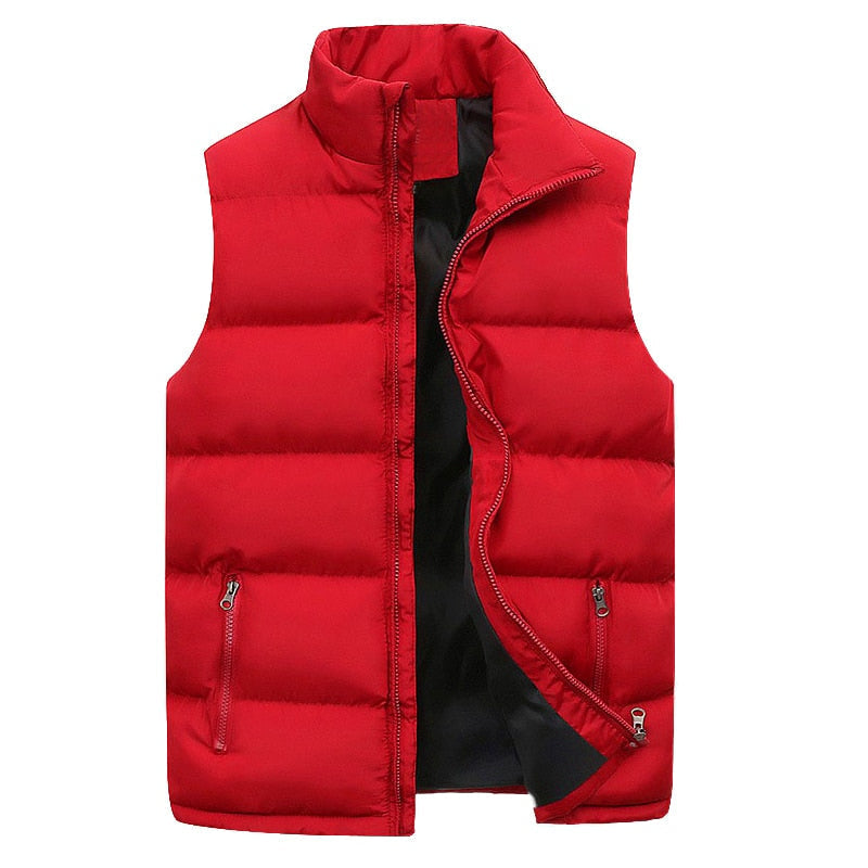 Gilet Matelassé Zippé Homme