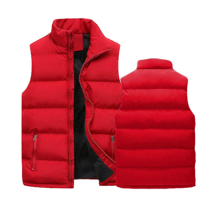 Gilet Matelassé Zippé Homme