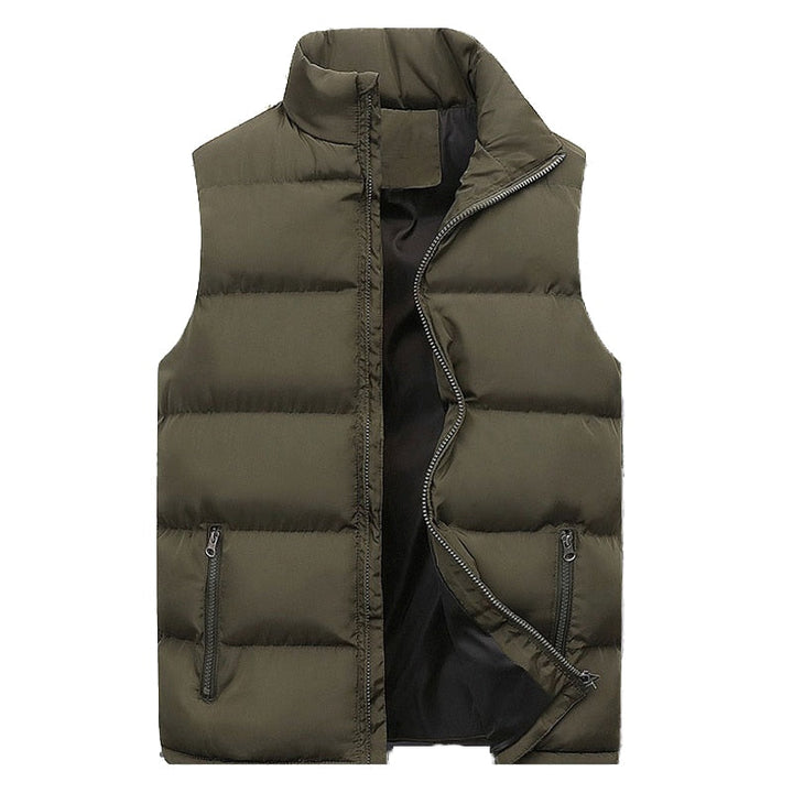Gilet Matelassé Zippé Homme