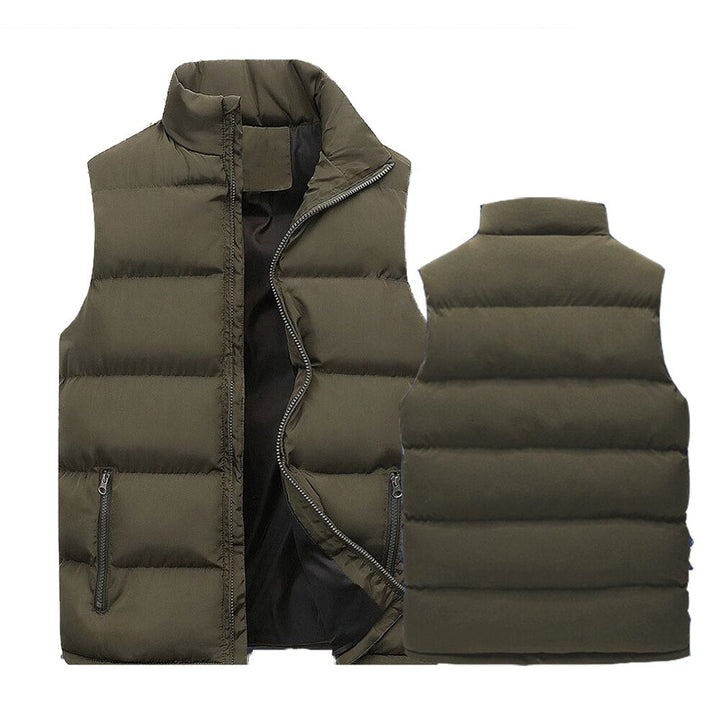 Gilet Matelassé Zippé Homme