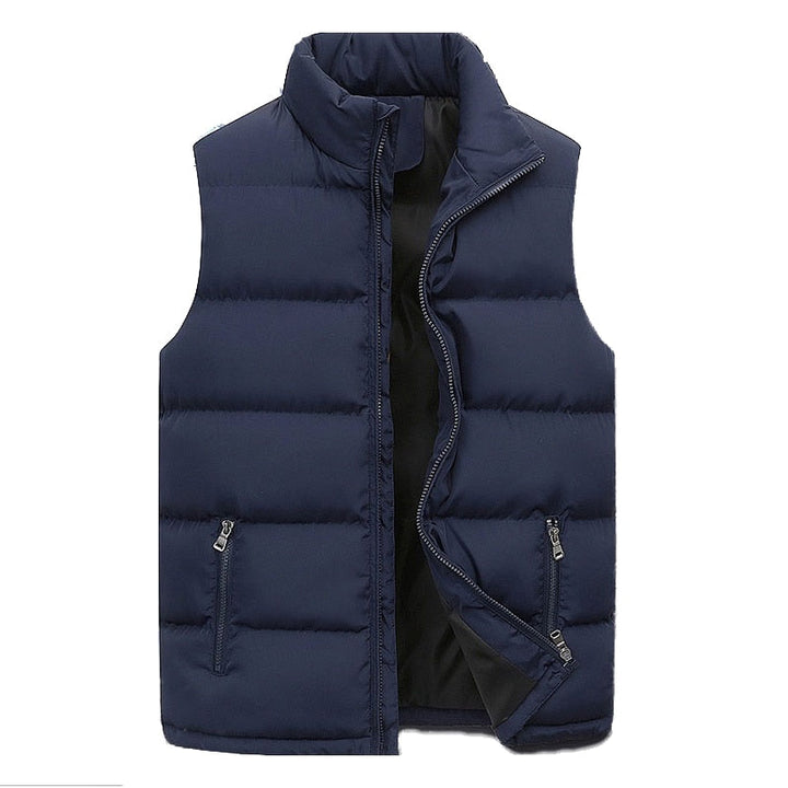 Gilet Matelassé Zippé Homme