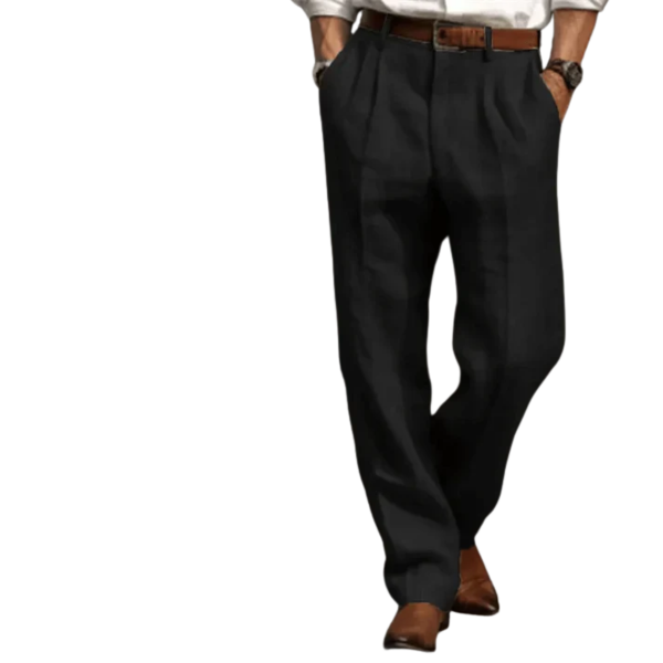 Pantalon Habillé Plissé Homme