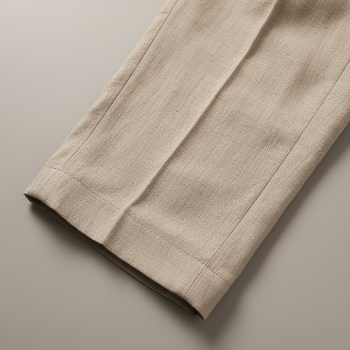 Pantalon Habillé Plissé Homme