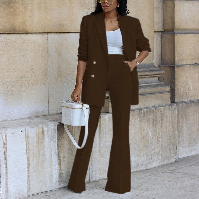 Ensemble Blazer Pantalon Chic Femme