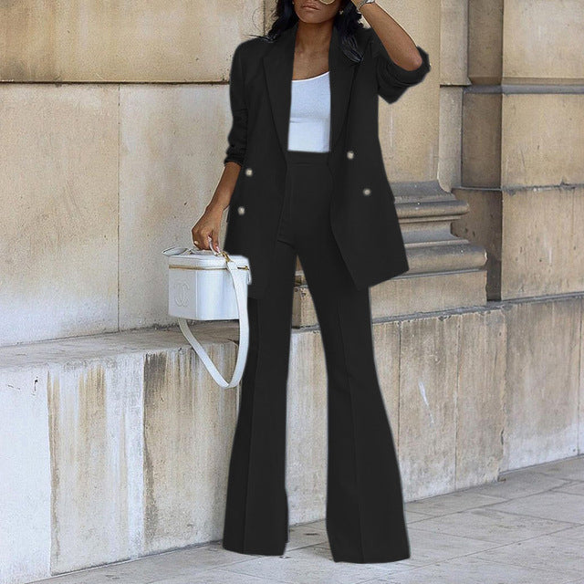 Ensemble Blazer Pantalon Chic Femme