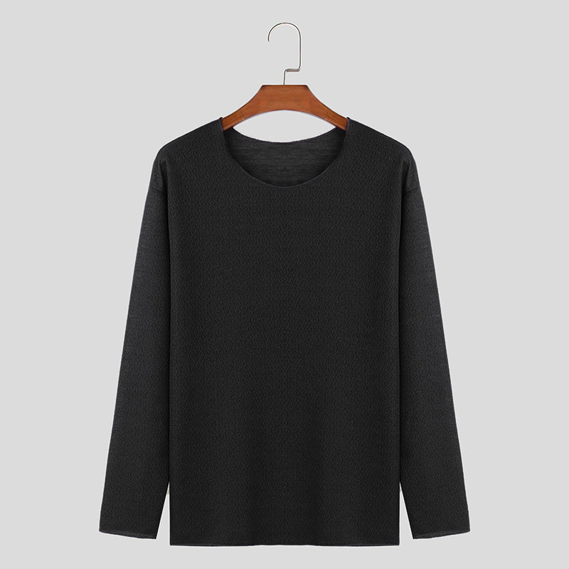 Pull à Col V et Manches Longues Homme