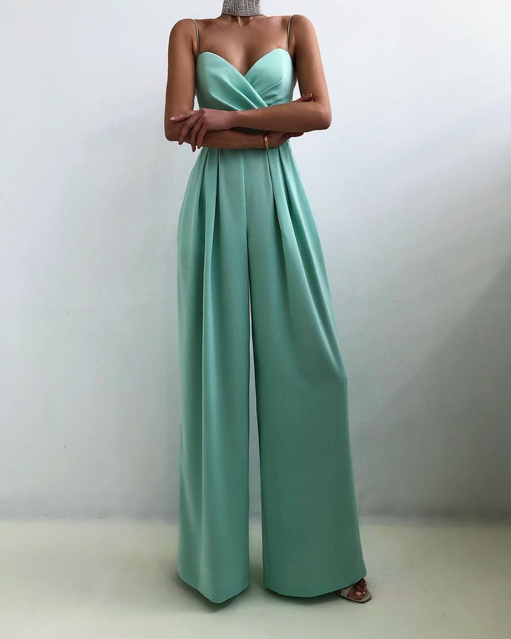 Combinaison Large Sans Manches Femme