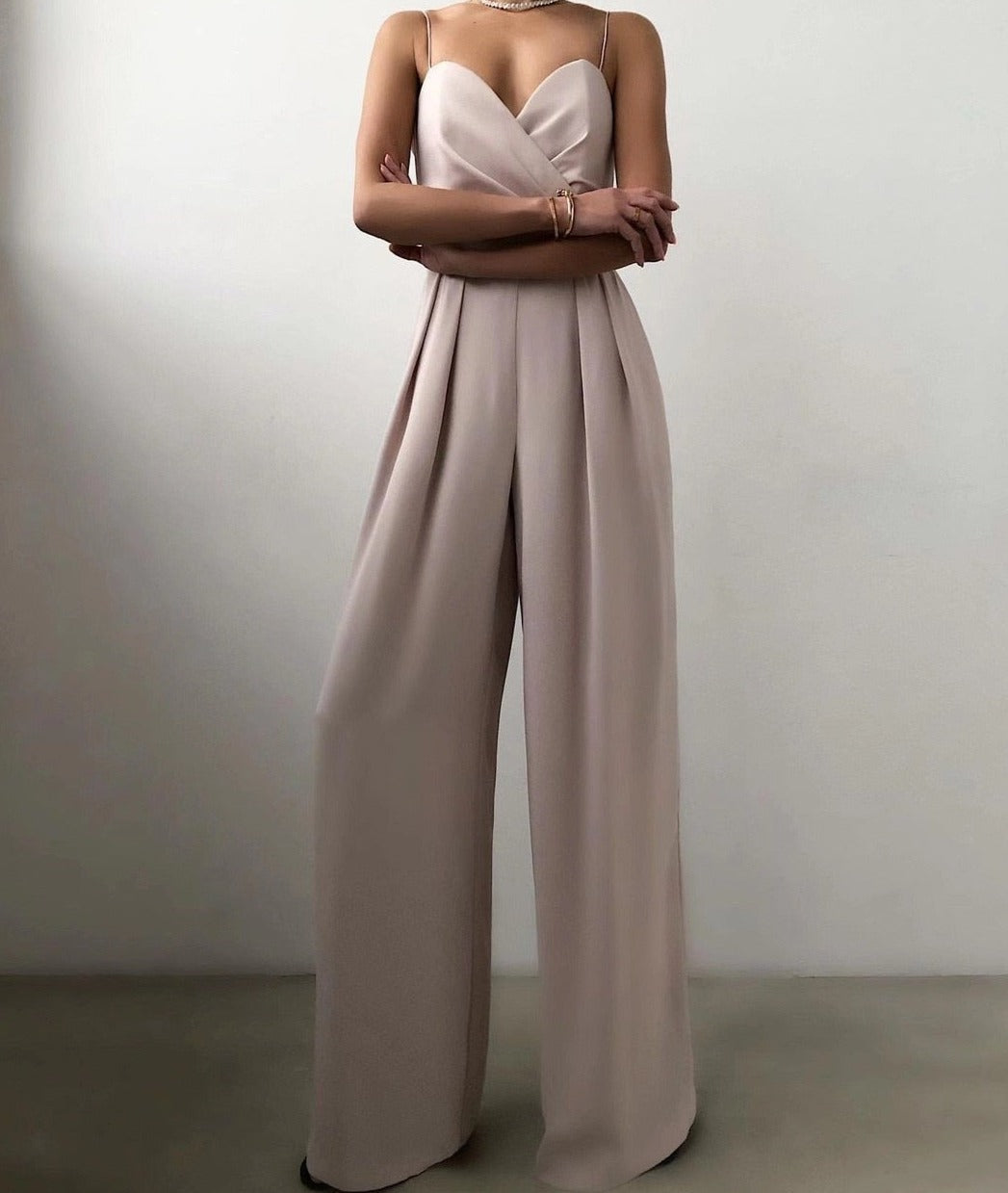 Combinaison Large Sans Manches Femme