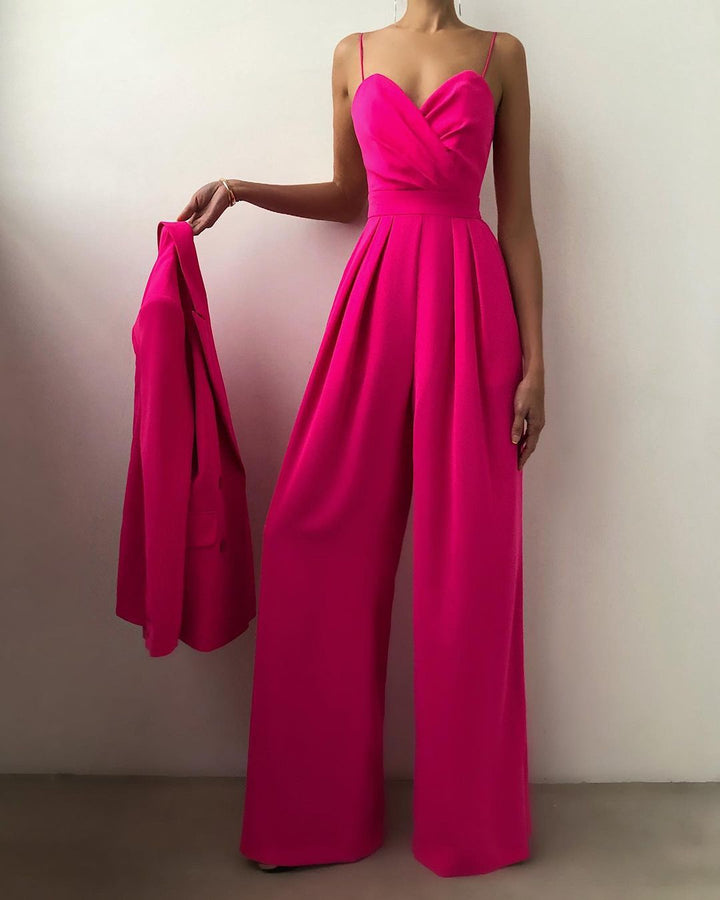 Combinaison Large Sans Manches Femme