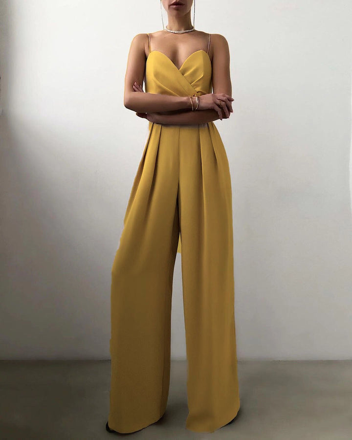 Combinaison Large Sans Manches Femme