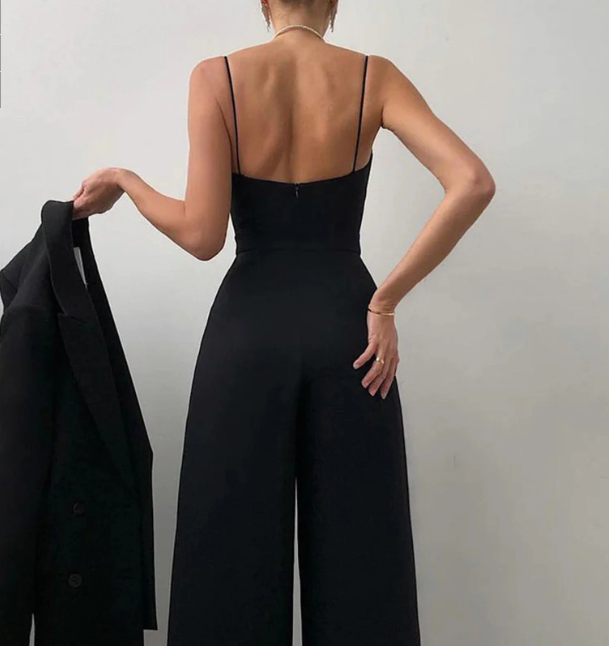 Combinaison Large Sans Manches Femme