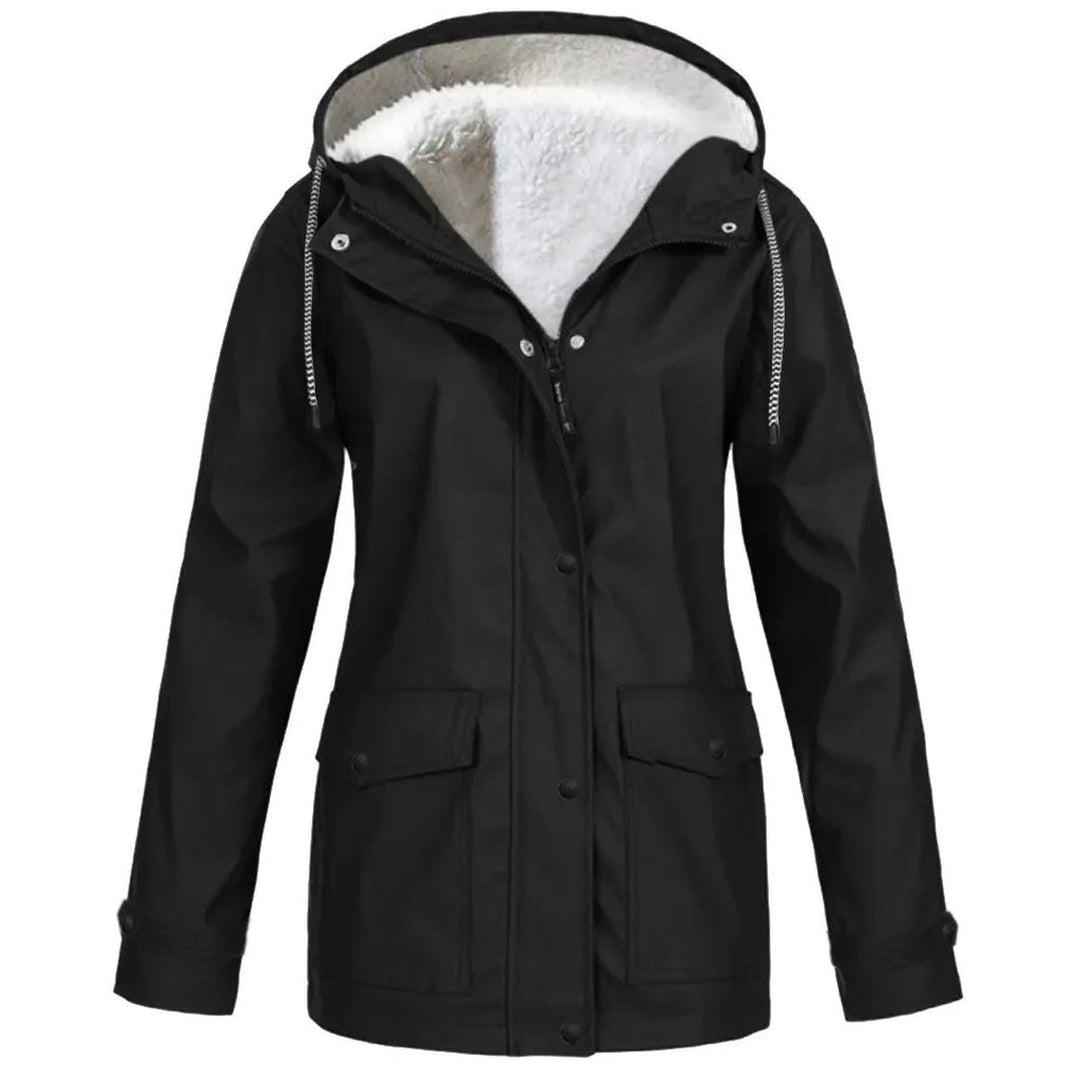 Parka Doublée à Capuche Femme