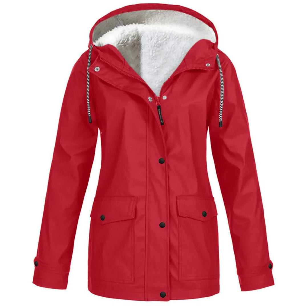 Parka Doublée à Capuche Femme