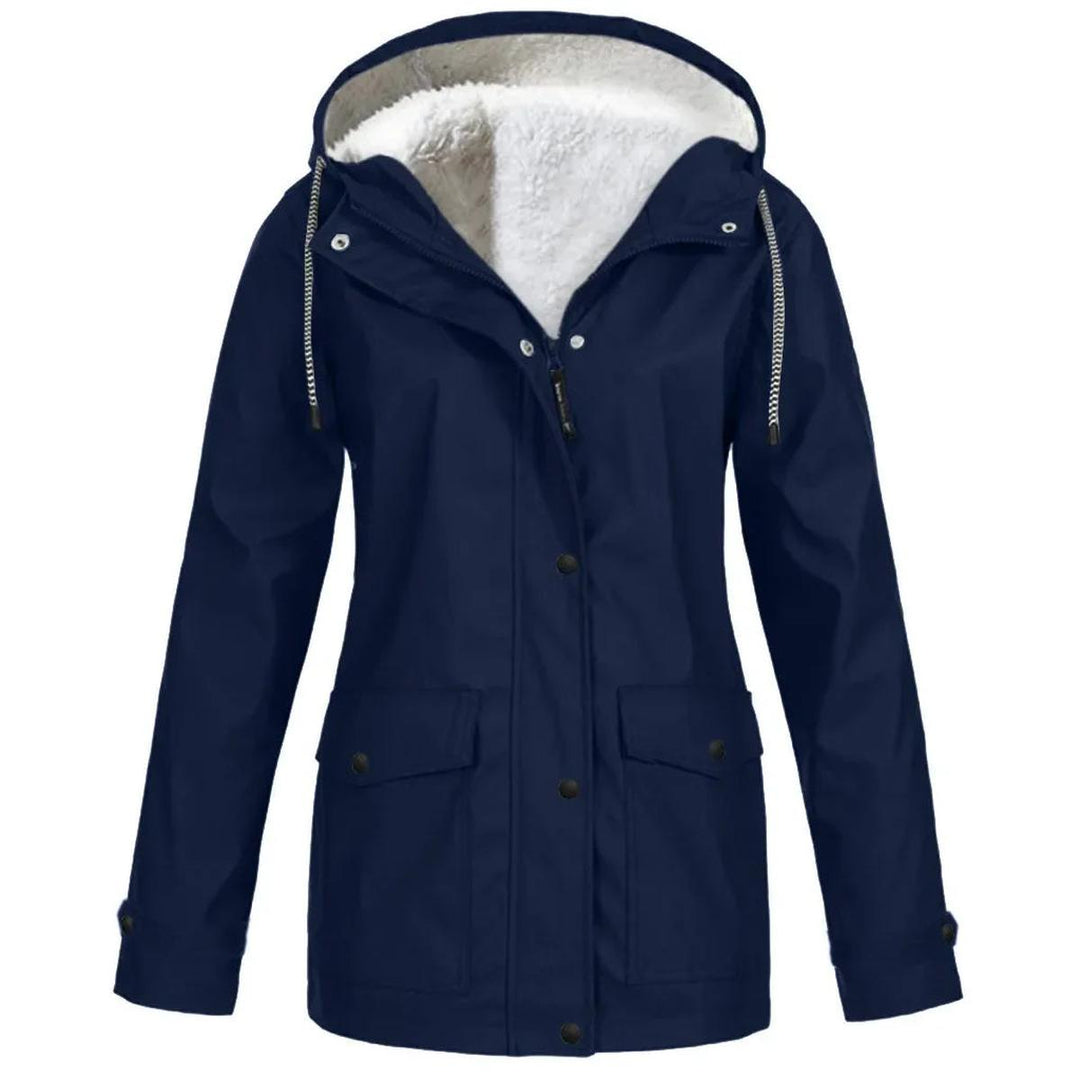 Parka Doublée à Capuche Femme