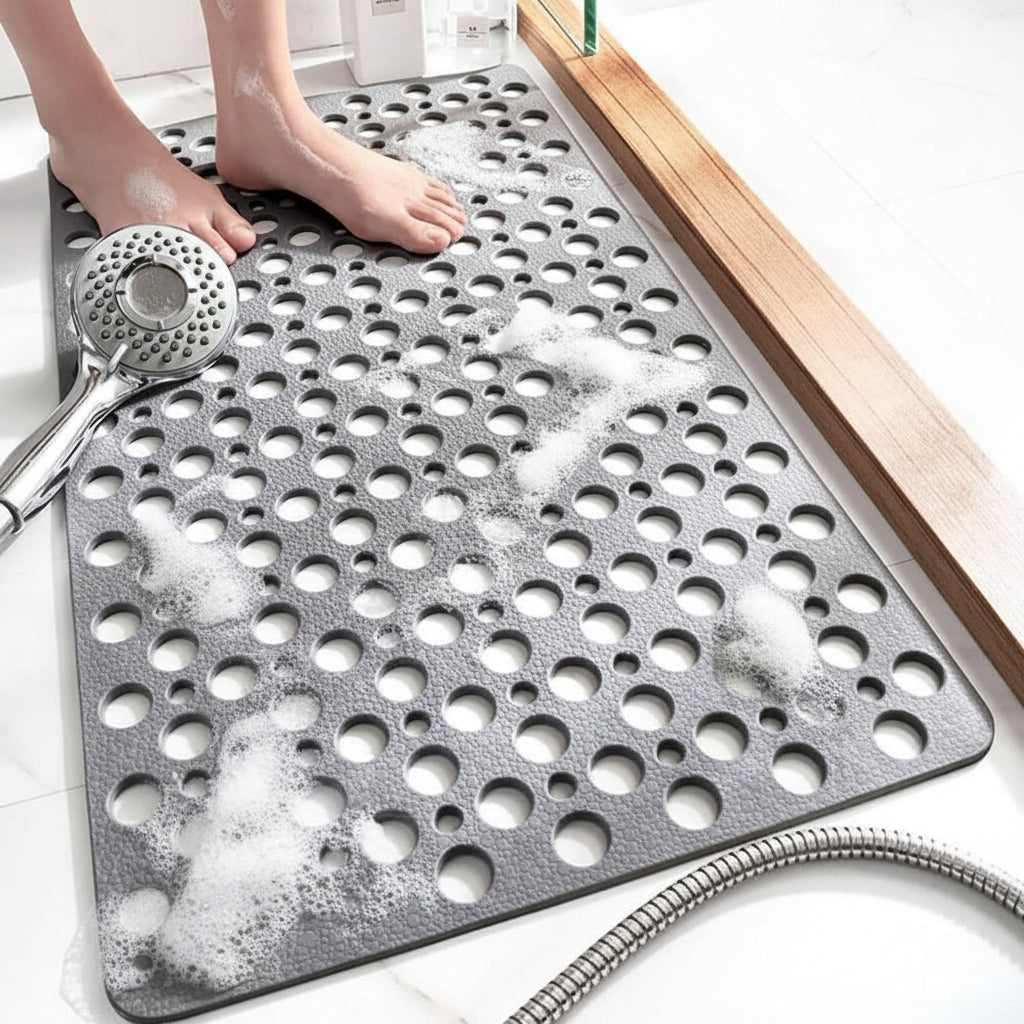 Tapis de Douche Perforé à Drainage Rapide