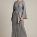 Women's Long Pleated Dress