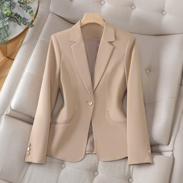 Blazer Cintré à Bouton Femme