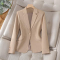 Women's Fitted Button Blazer