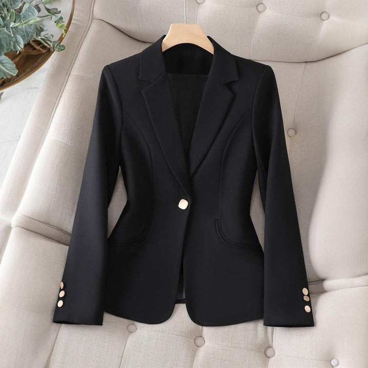 Blazer Cintré à Bouton Femme