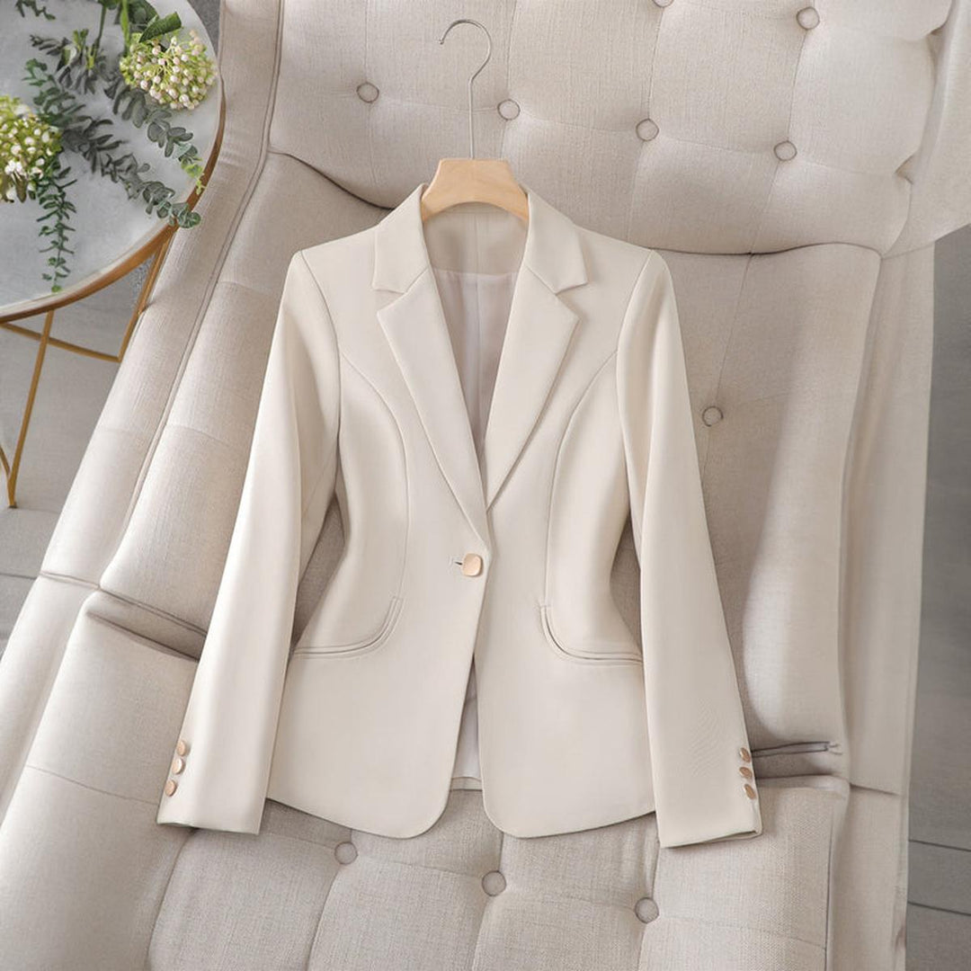 Blazer Cintré à Bouton Femme