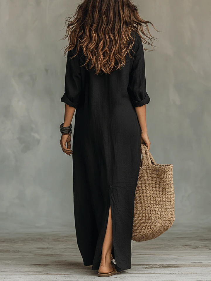 Robe Chemise Longue Ample Femme