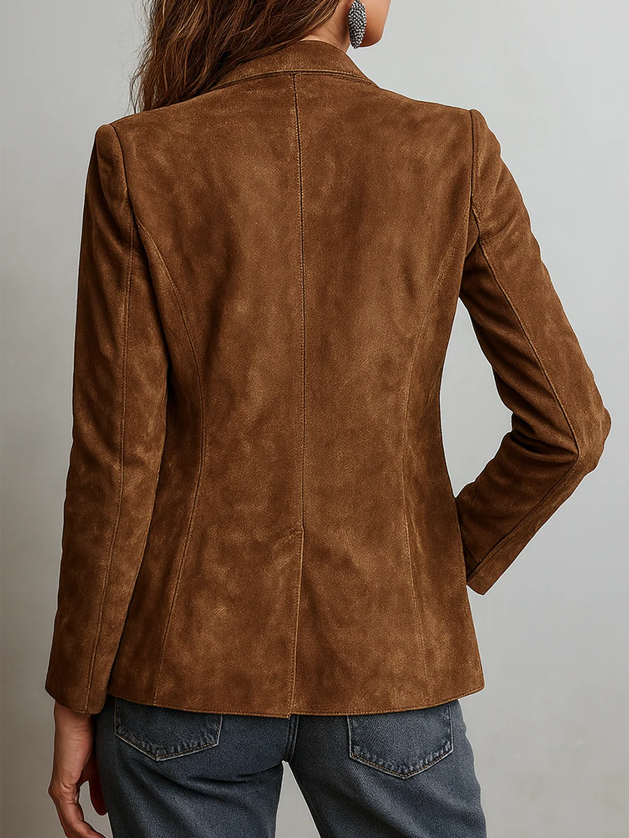 Veste de Costume à Poches Femme