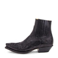 Men's Western Ankle Boots with Pointed Toe