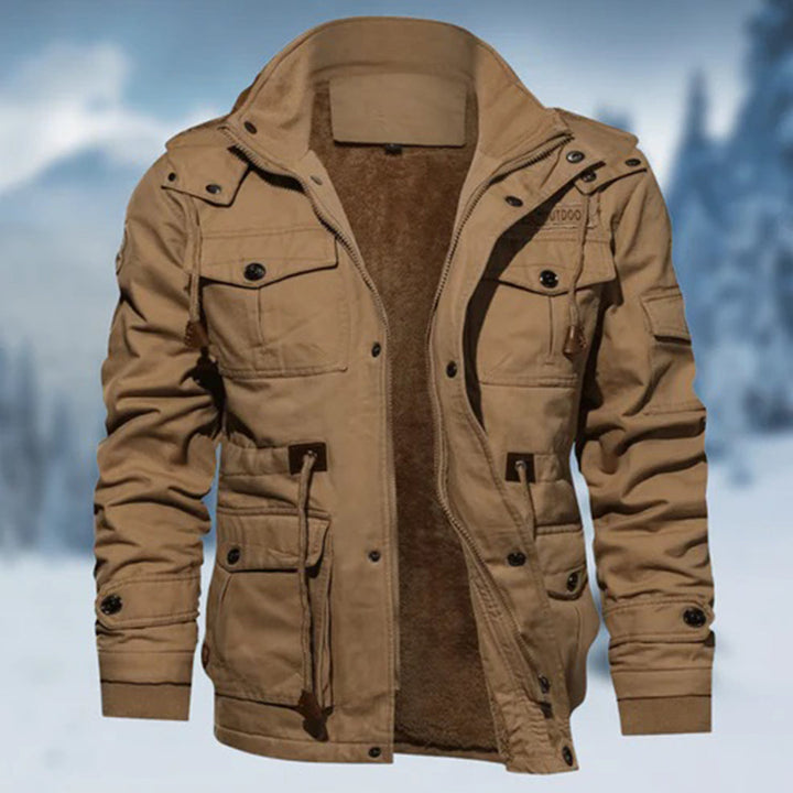 Veste à Capuche Multi-Poches Homme