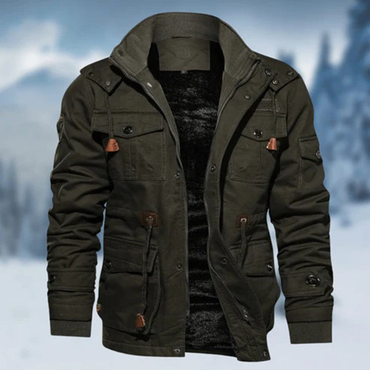 Veste à Capuche Multi-Poches Homme
