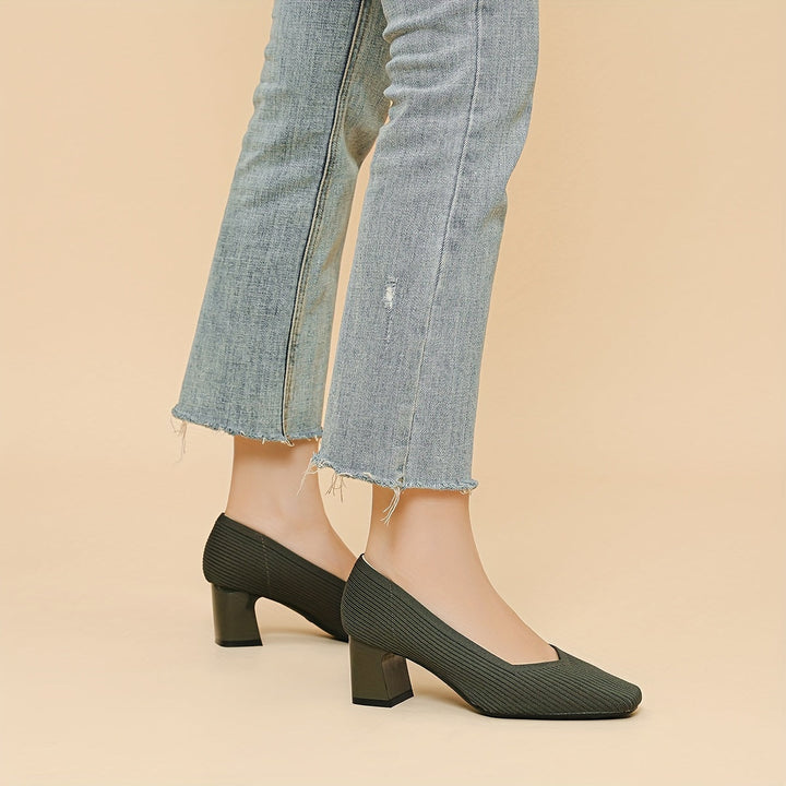 Escarpins Talon Bloc Femme