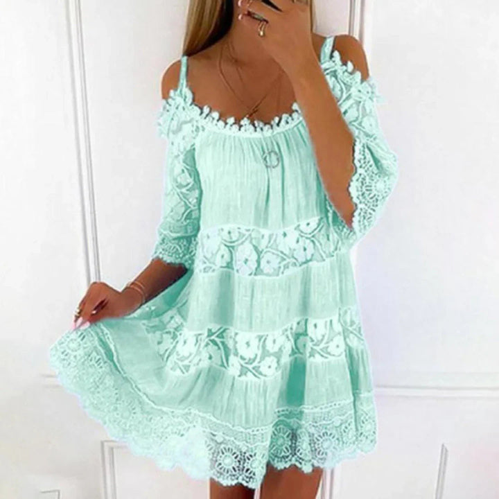 Robe Mini Dentelle Femme