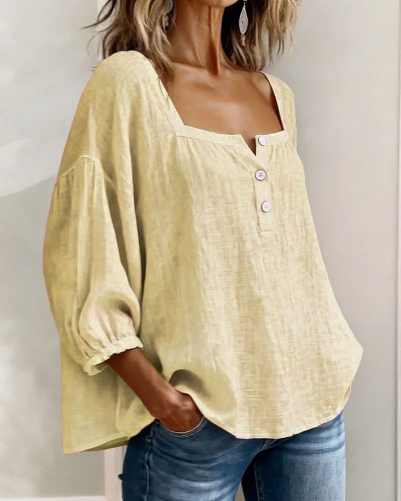 Blouse Boutonnée Femme
