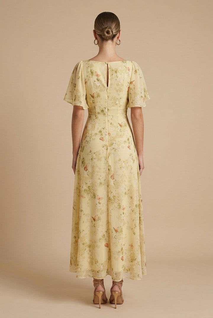 Robe Longue Fleurie Femme