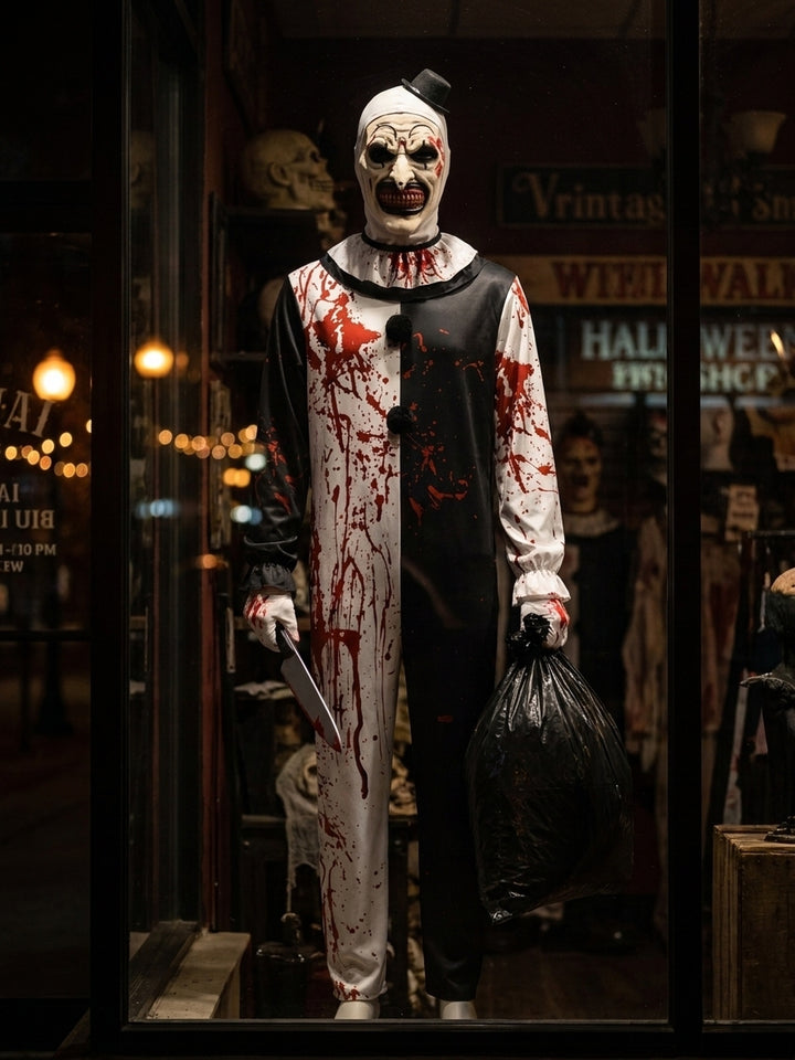 Costume Halloween Clown Effrayant Homme