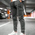 Men's Cargo Jogger Trousers with Side Pockets